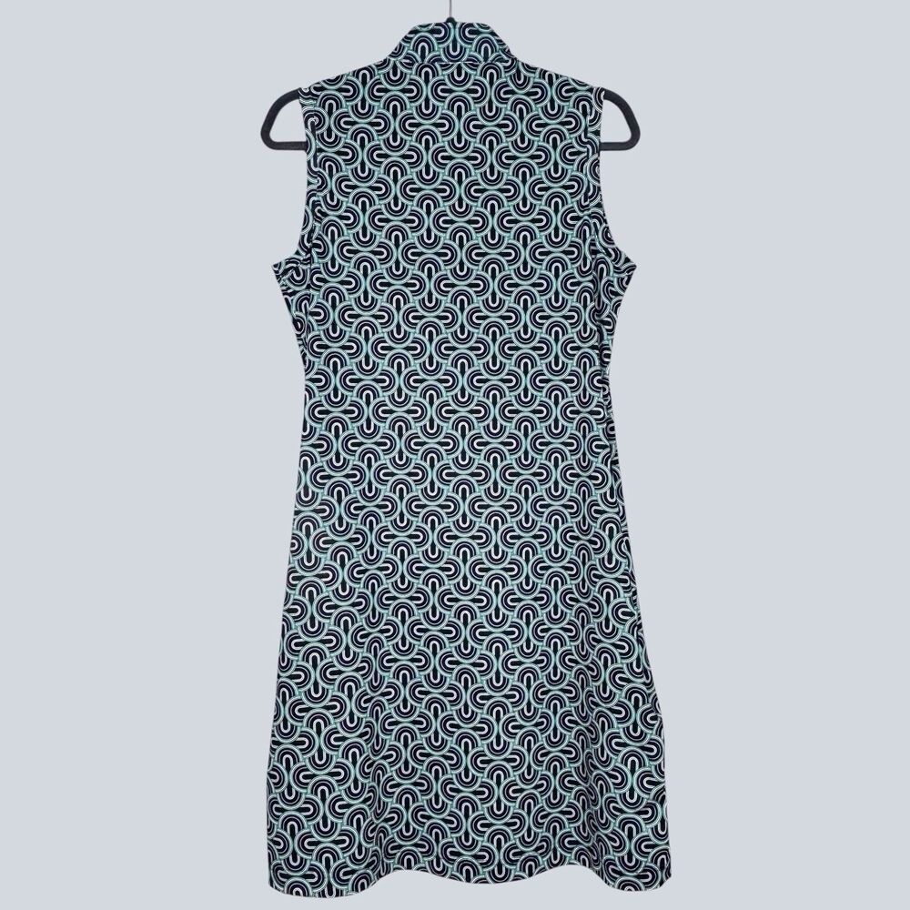 Daily Sports Sleeveless Zip Neck Dress with Shorts Medium Tennis Golf Pickleball - Picture 3 of 10
